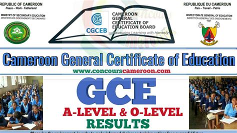 gce o level results|cameroon gce results.
